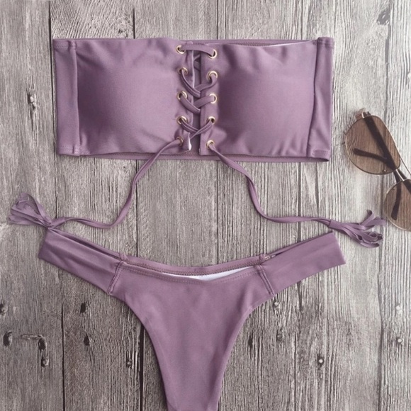 Other - Lace up bikini